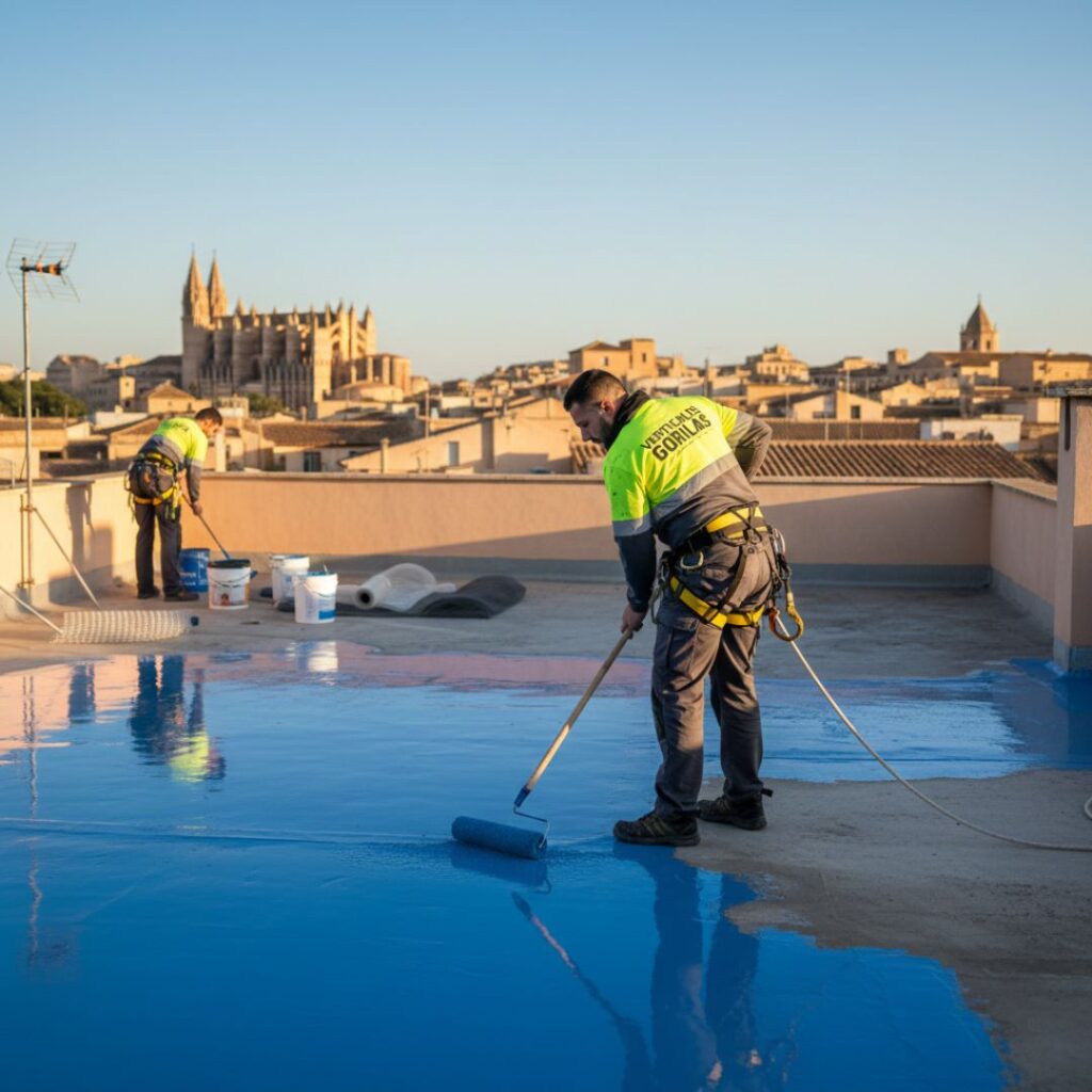IMPERMEABILIZACION DE SUPERFICIES EN PALMA